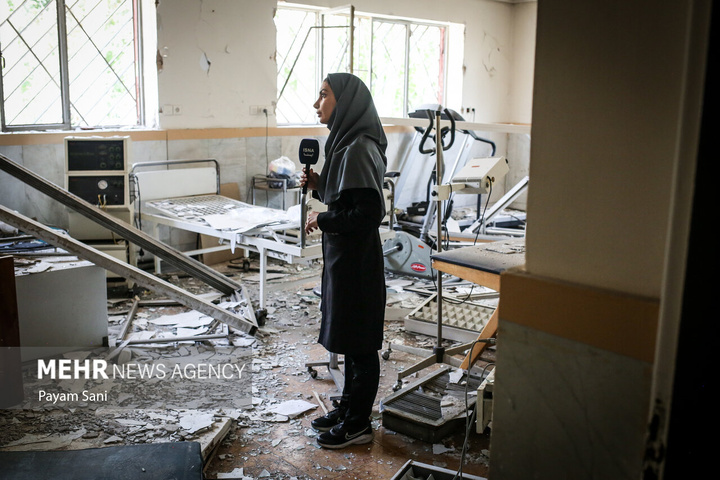 زندان اوین پس از حملات رژیم صهیونیستی