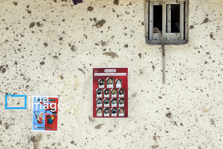 محل حمله رژیم صهیونیستی در آستانه اشرفیه