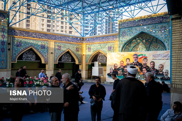 مراسم یادبود شهید سرلشکر امیرعلی حاجی‌زاده