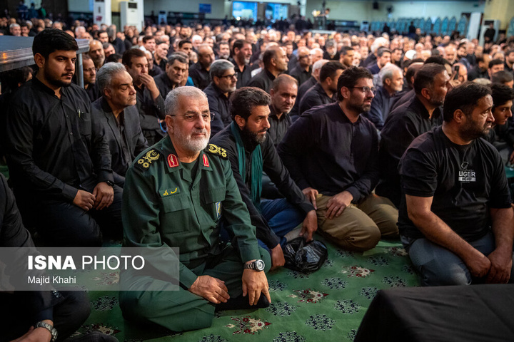 مراسم یادبود شهید سرلشکر امیرعلی حاجی‌زاده