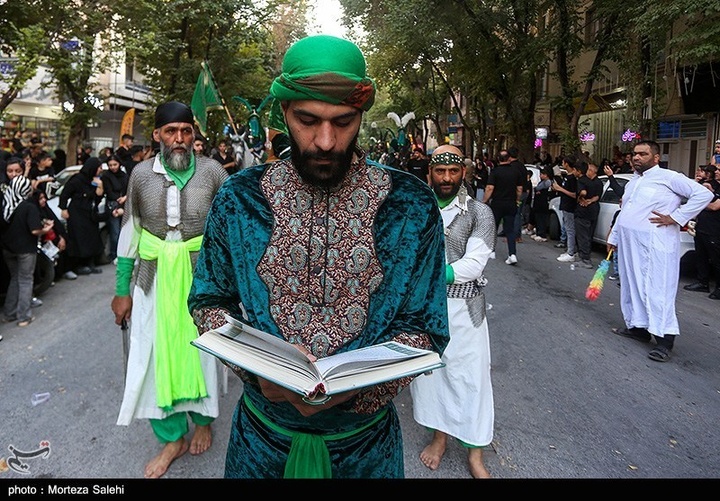 کاروان نمادین کربلا -مبارکه اصفهان