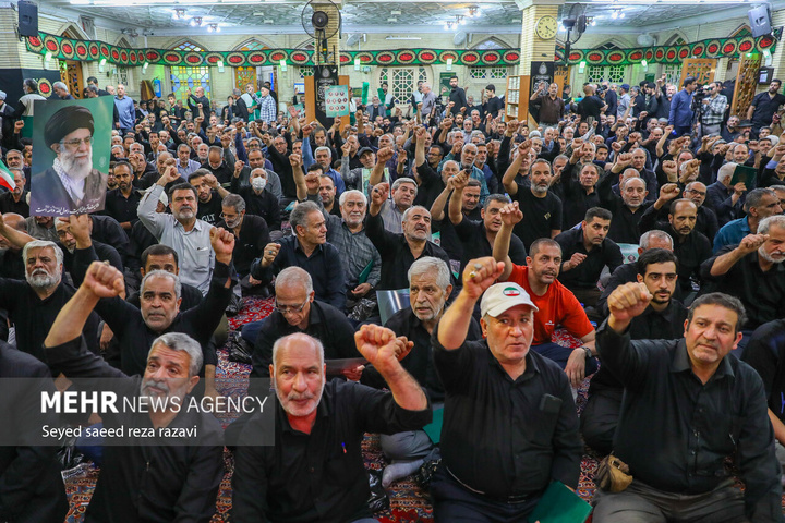 مراسم گرامیداشت شهادت سردار سرلشکر پاسدار «امیرعلی حاجی‌زاده»