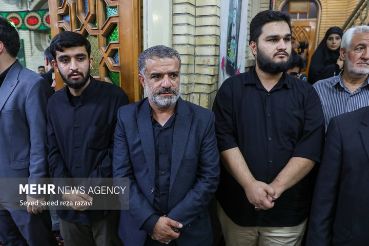 مراسم گرامیداشت شهادت سردار سرلشکر پاسدار «امیرعلی حاجی‌زاده»