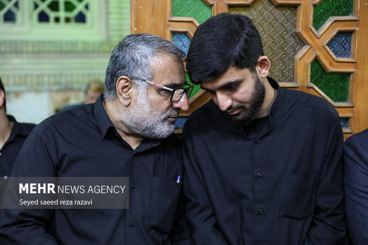 مراسم گرامیداشت شهادت سردار سرلشکر پاسدار «امیرعلی حاجی‌زاده»