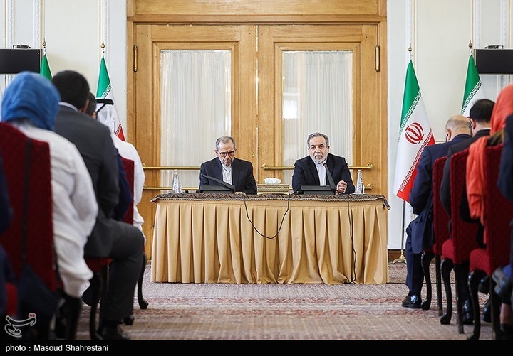 نشست وزیر امورخارجه با سفرای کشور های خارجی