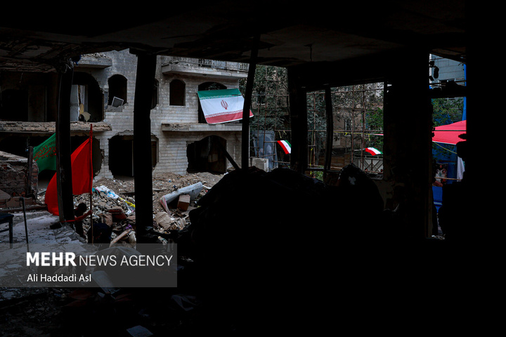 بزرگداشت شهدای حمله تروریستی رژیم صهیونیستی به نارمک