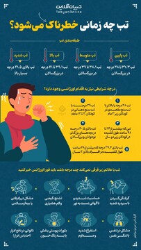 تب چه زمانی خطرناک می‌شود؟