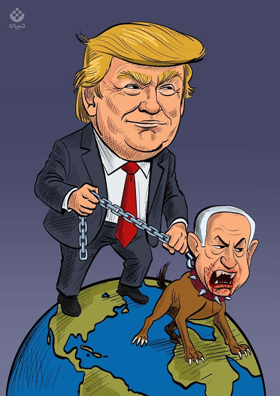 رژیم‌صهیونیستی سگ زنجیری امریکا!