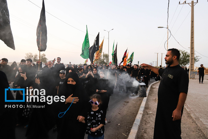 کاروان پیاده روی اربعین "عشاق الحسین" رامشیر