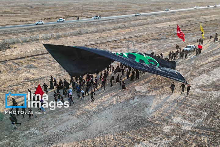 کاروان پیاده روی اربعین "عشاق الحسین" رامشیر