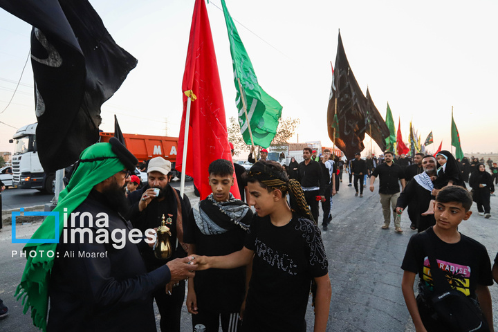 کاروان پیاده روی اربعین "عشاق الحسین" رامشیر