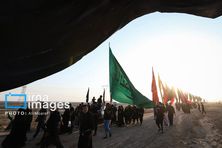 کاروان پیاده روی اربعین "عشاق الحسین" رامشیر