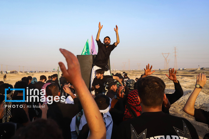 کاروان پیاده روی اربعین "عشاق الحسین" رامشیر