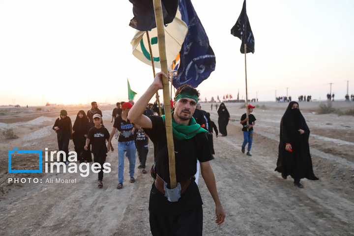 کاروان پیاده روی اربعین "عشاق الحسین" رامشیر