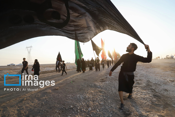 کاروان پیاده روی اربعین "عشاق الحسین" رامشیر