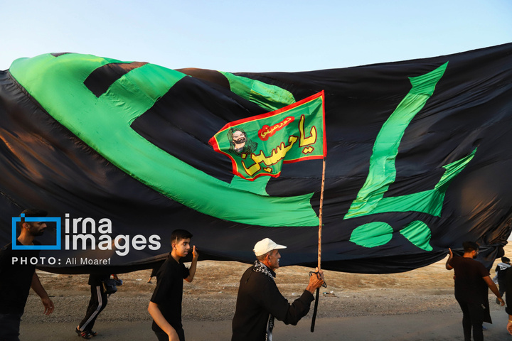 کاروان پیاده روی اربعین "عشاق الحسین" رامشیر