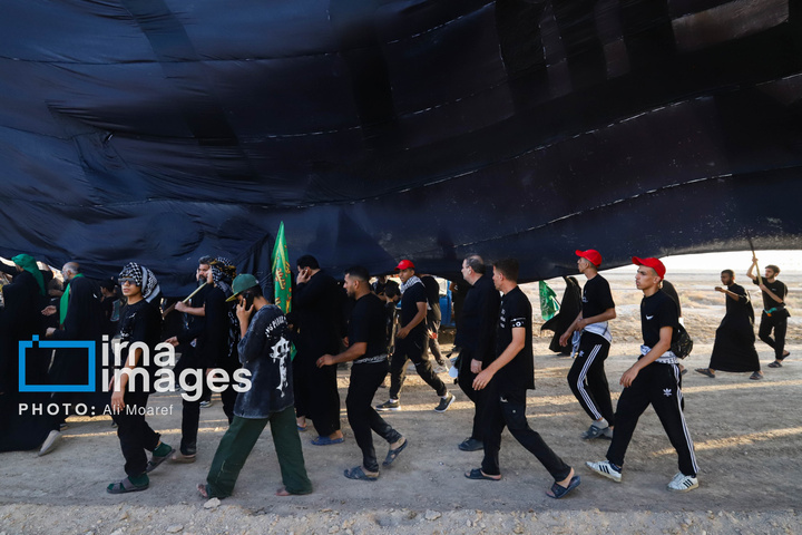 کاروان پیاده روی اربعین "عشاق الحسین" رامشیر