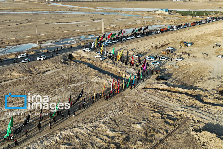 کاروان پیاده روی اربعین "عشاق الحسین" رامشیر