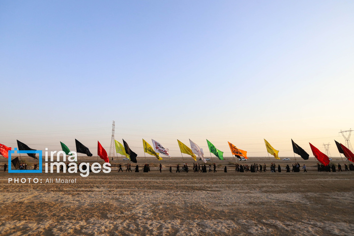 کاروان پیاده روی اربعین "عشاق الحسین" رامشیر