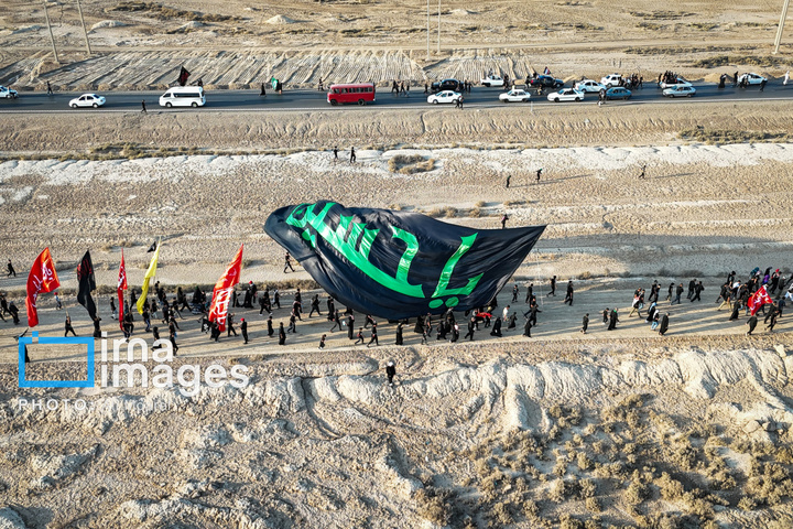 کاروان پیاده روی اربعین "عشاق الحسین" رامشیر