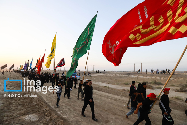 کاروان پیاده روی اربعین "عشاق الحسین" رامشیر