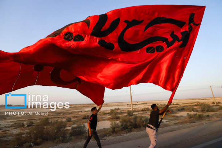 کاروان پیاده روی اربعین "عشاق الحسین" رامشیر