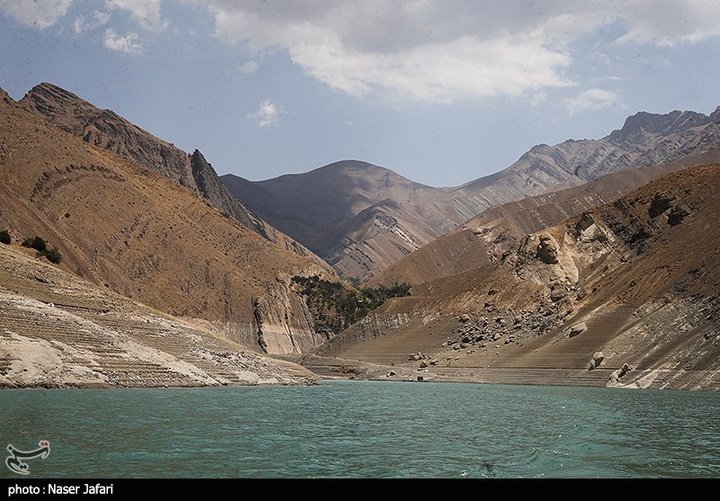 وضعیت بحرانی سد امیرکبیر کرج