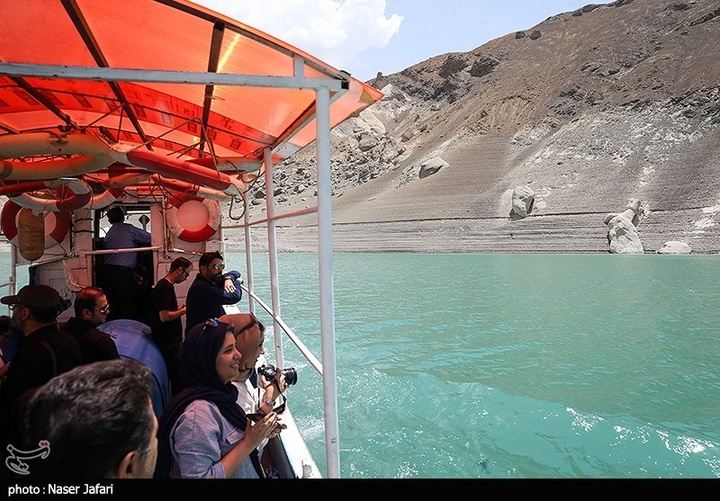 وضعیت بحرانی سد امیرکبیر کرج