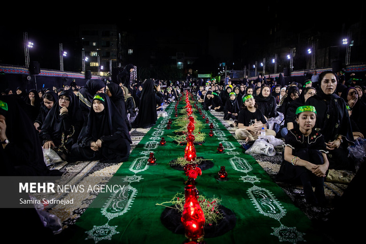 عزاداری شب شهادت حضرت( رقیه سلام الله علیها)