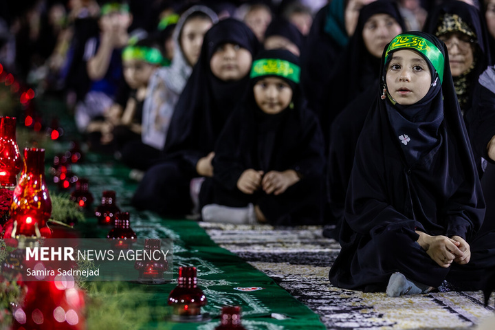 عزاداری شب شهادت حضرت( رقیه سلام الله علیها)