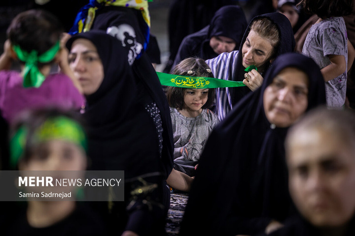 عزاداری شب شهادت حضرت( رقیه سلام الله علیها)