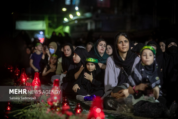 عزاداری شب شهادت حضرت( رقیه سلام الله علیها)