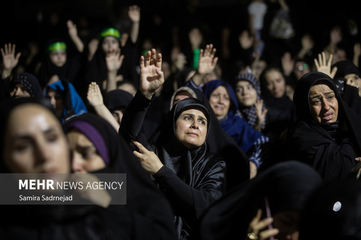 عزاداری شب شهادت حضرت( رقیه سلام الله علیها)