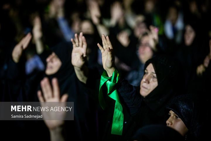 عزاداری شب شهادت حضرت( رقیه سلام الله علیها)