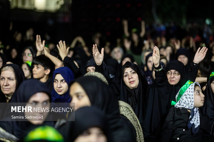 عزاداری شب شهادت حضرت( رقیه سلام الله علیها)