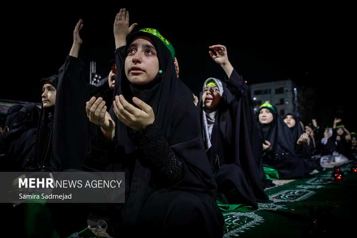 عزاداری شب شهادت حضرت( رقیه سلام الله علیها)