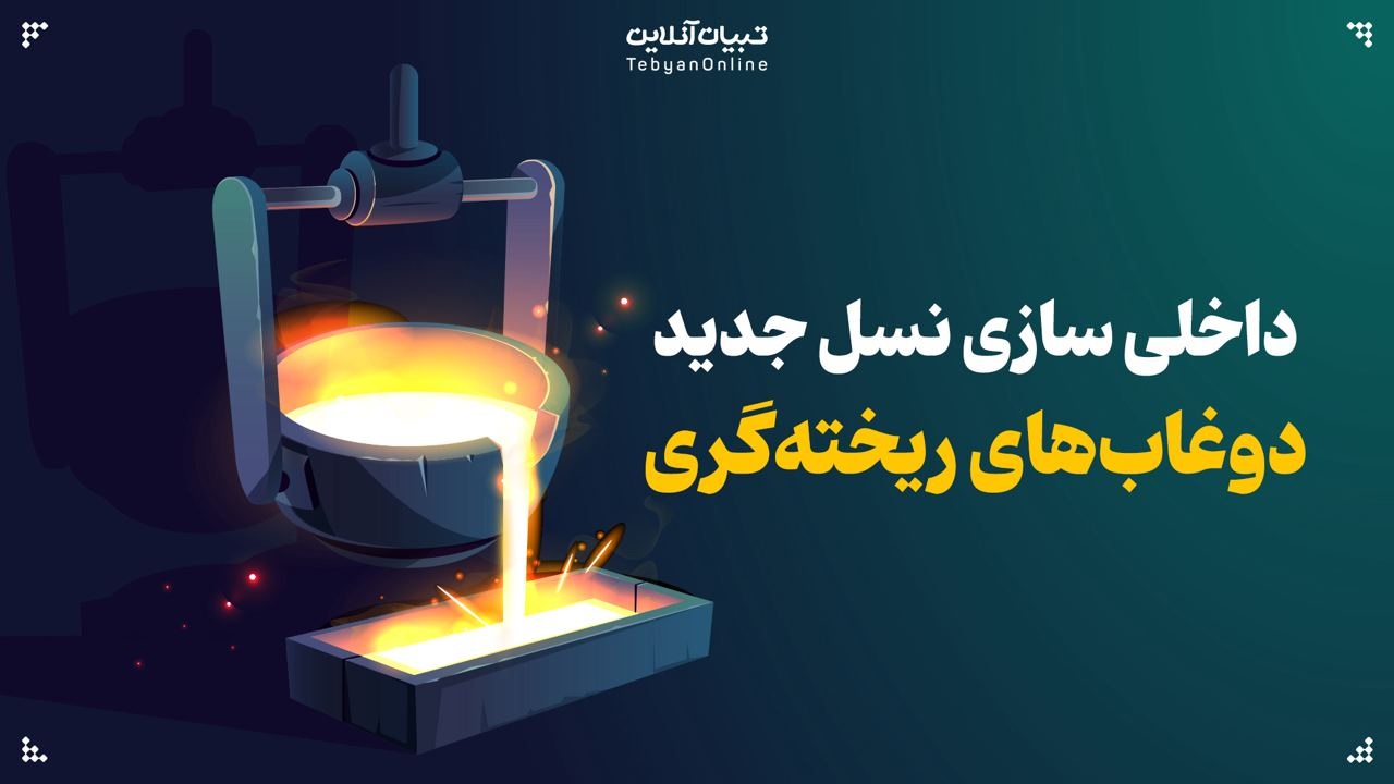 داخلی‌سازی نسل جدید دوغاب‌های ریخته‌گری
