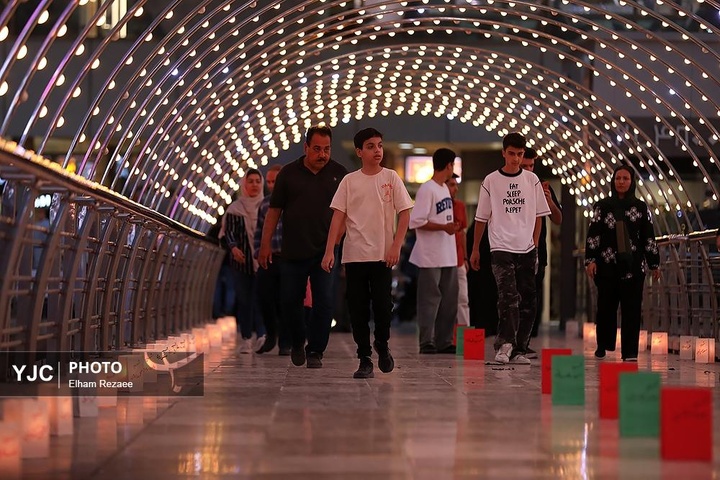 گرامیداشت شهدای جنگ ۱۲ روزه در برج میلاد