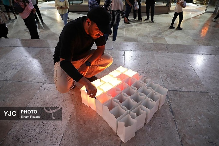 گرامیداشت شهدای جنگ ۱۲ روزه در برج میلاد