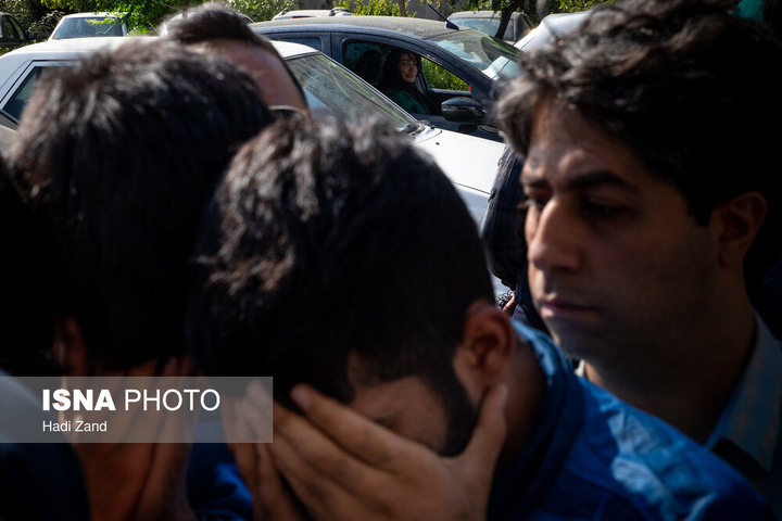 بازسازی صحنه زورگیری سعادت آباد - تهران