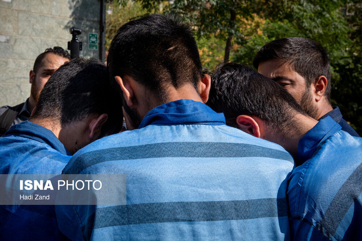 بازسازی صحنه زورگیری سعادت آباد - تهران