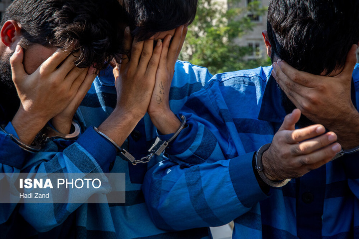 بازسازی صحنه زورگیری سعادت آباد - تهران