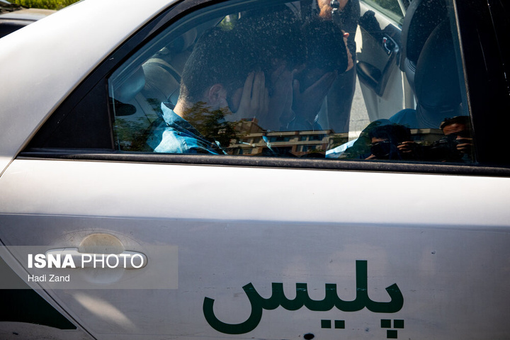 بازسازی صحنه زورگیری سعادت آباد - تهران