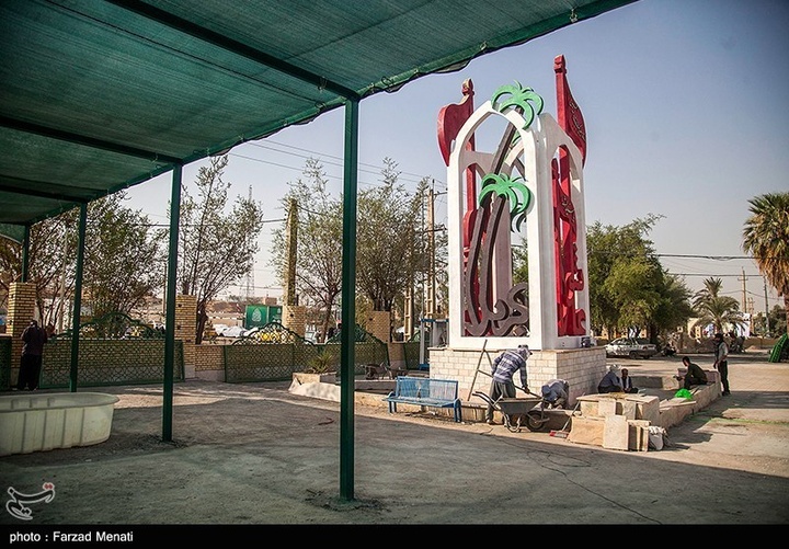 زائران اربعین حسینی در مرز خسروی