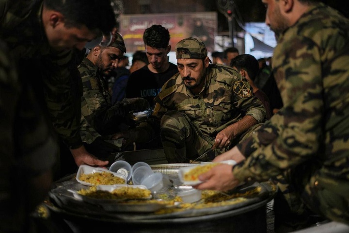 حال و هوای زائرین اربعین در سامراء