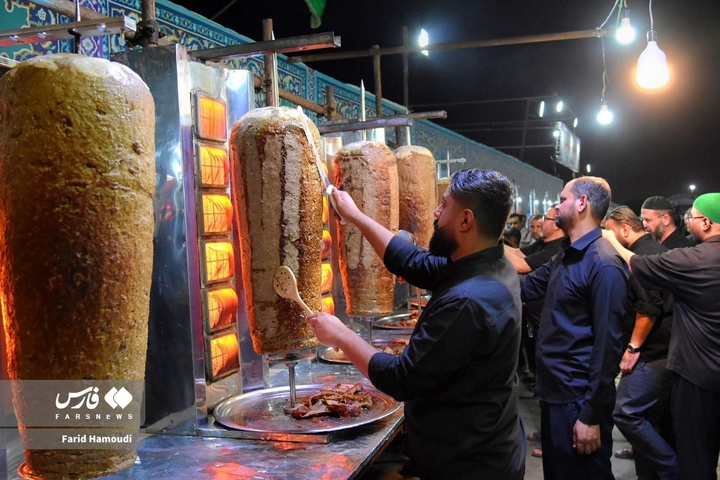 خدمت عاشقانۀ موکب‌ها در شلمچه