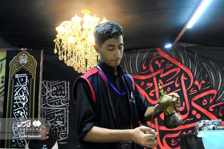 خدمت عاشقانۀ موکب‌ها در شلمچه