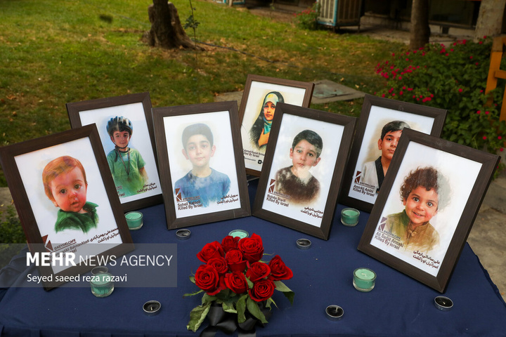 گردهمایی مردمی یادبود ۴۷ کودک شهید