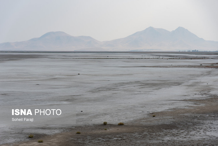 دریاچه ارومیه در آستانه خشکی کامل