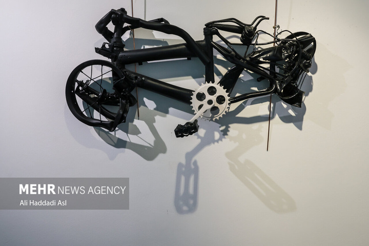 افتتاح نمایشگاه دوچرخه و کودکان غزه